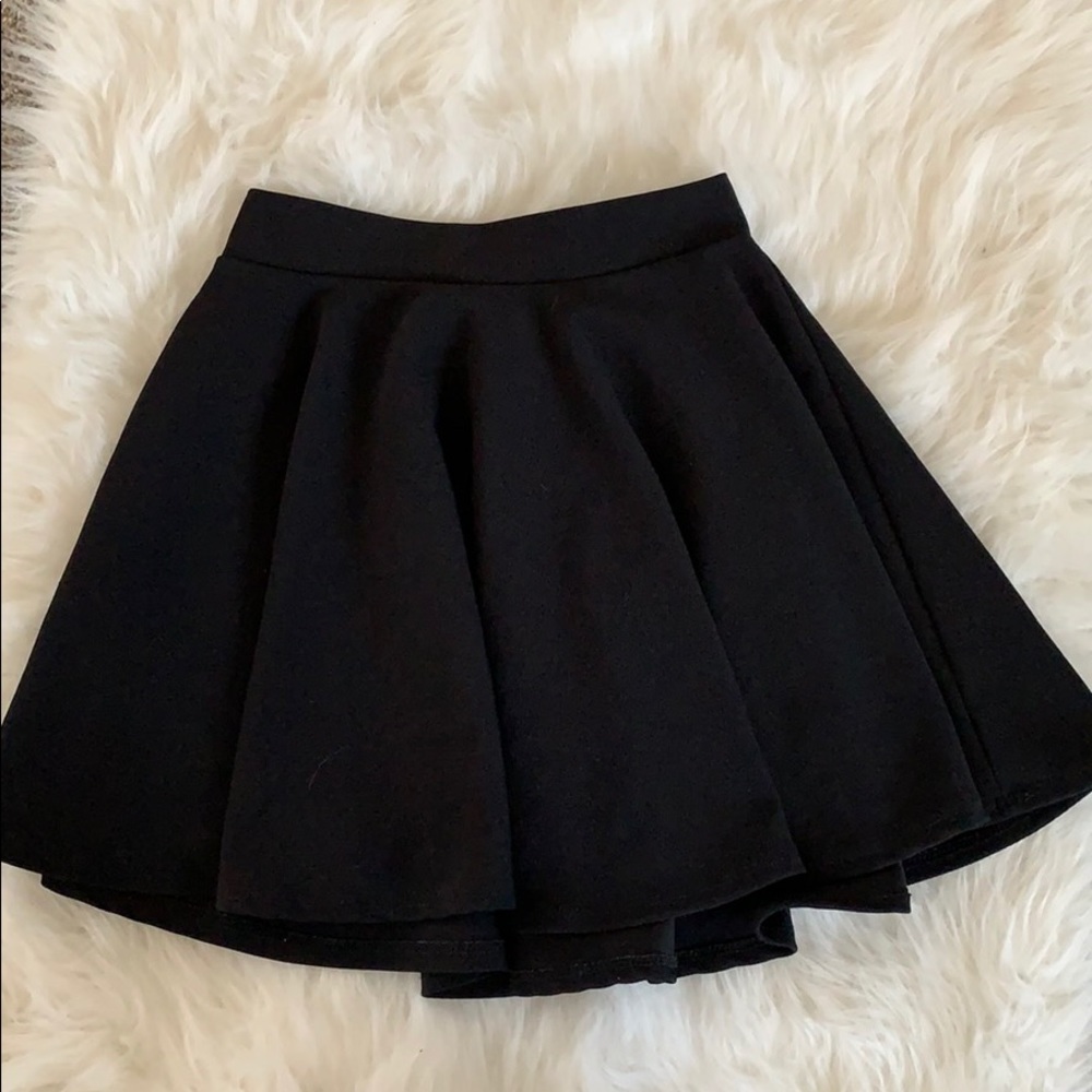 Black Skater Skirt